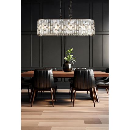 Searchlight - Luster na lancu BIJOU 8xE14/40W/230V