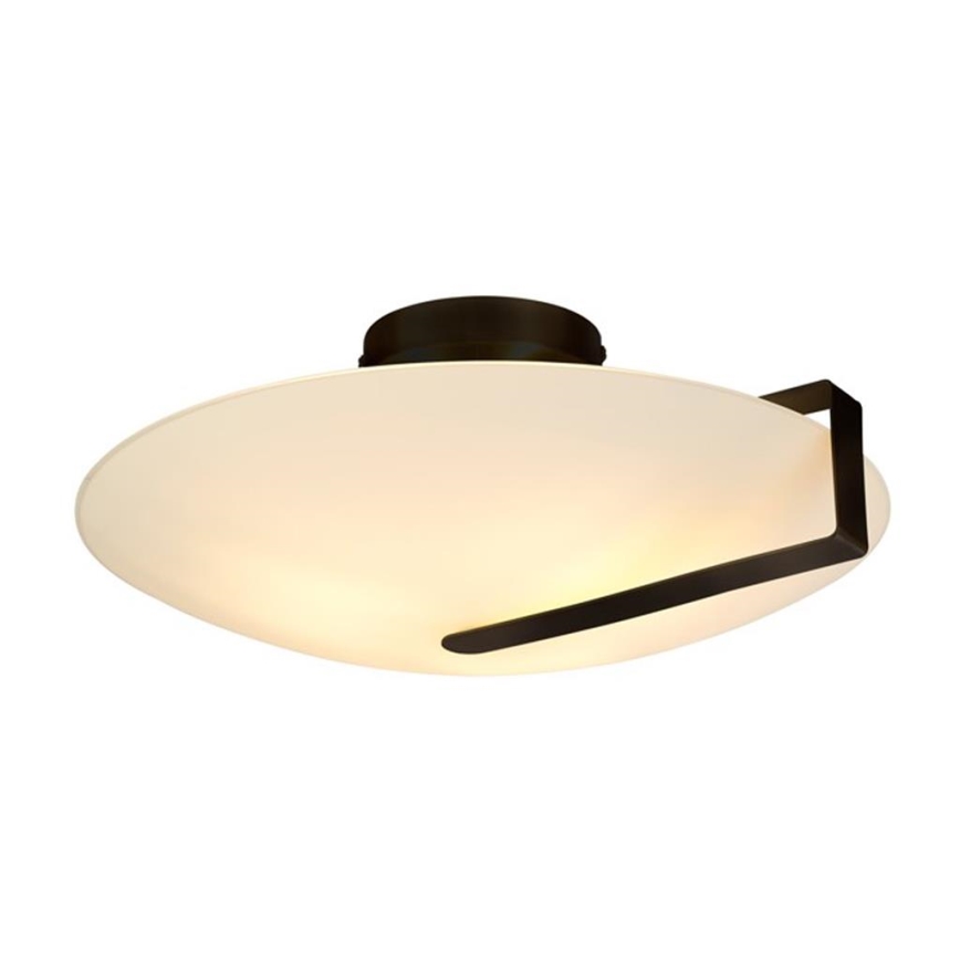 Searchlight - Stropna svjetiljka SUNDIAL 3xE27/40W/230V crna