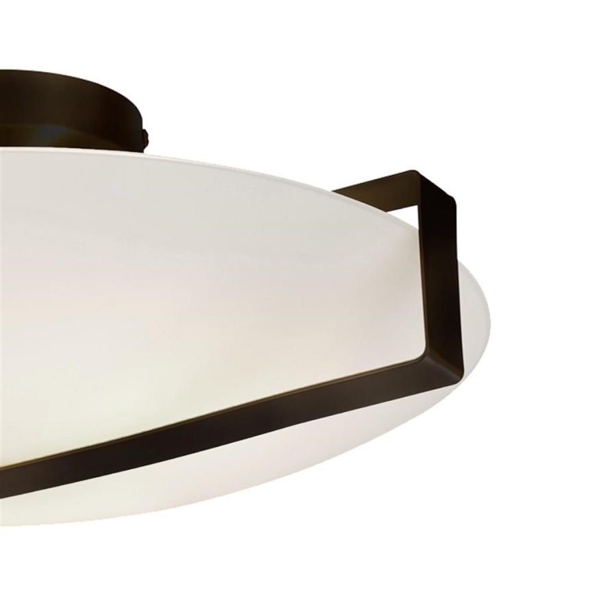 Searchlight - Stropna svjetiljka SUNDIAL 3xE27/40W/230V crna