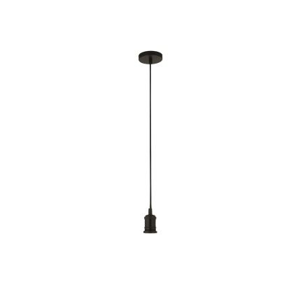 Searchlight - Luster na sajli SUSPENSION 1xE27/60W/230V crna