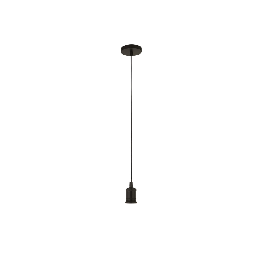 Searchlight - Luster na sajli SUSPENSION 1xE27/60W/230V crna