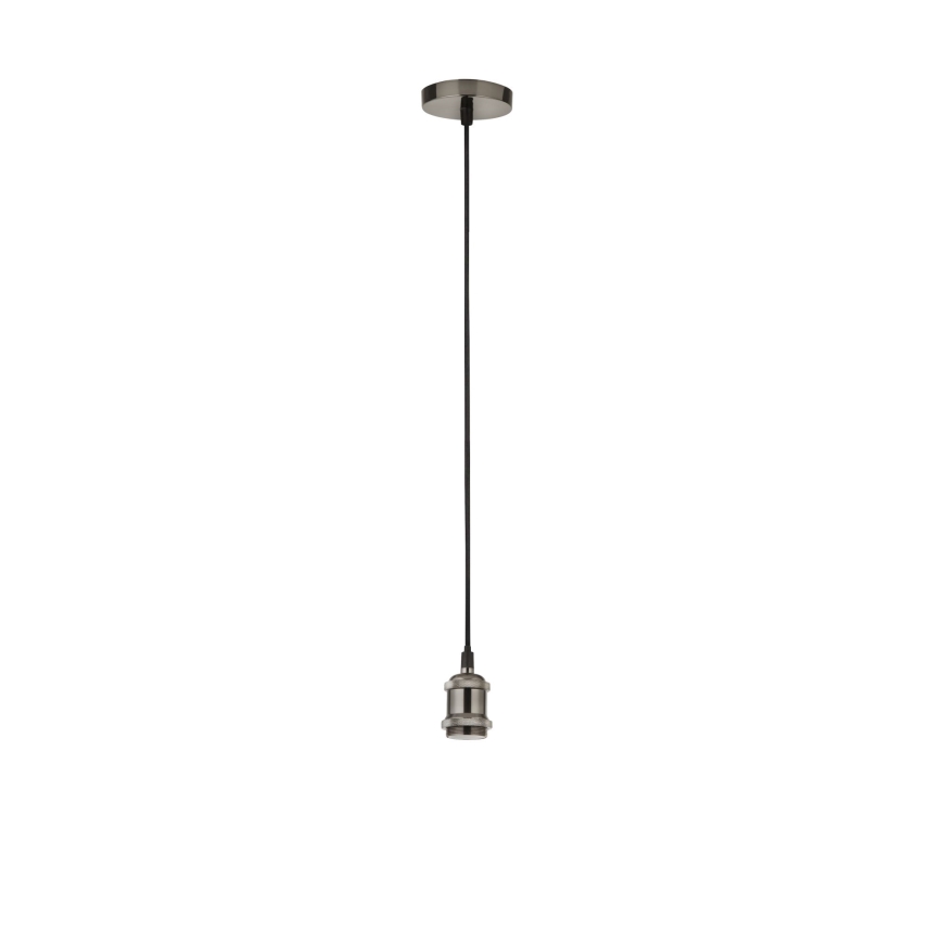 Searchlight - Luster na sajli SUSPENSION 1xE27/60W/230V srebrna