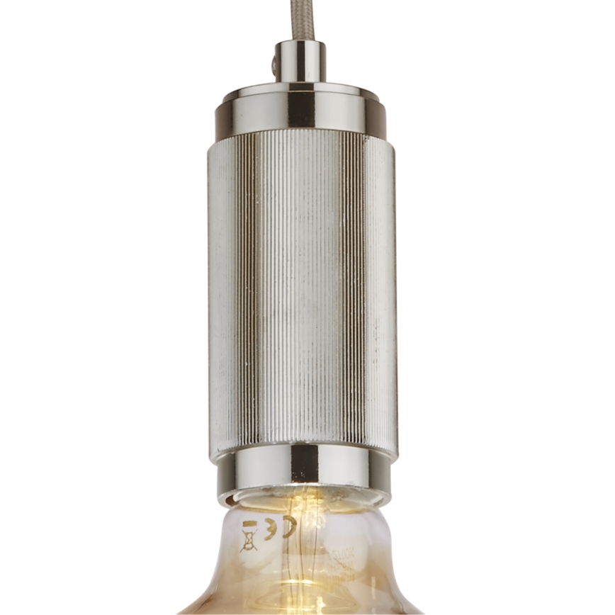 Searchlight - Visilica na sajli SUSPENSION 1xE27/60W/230V srebrna