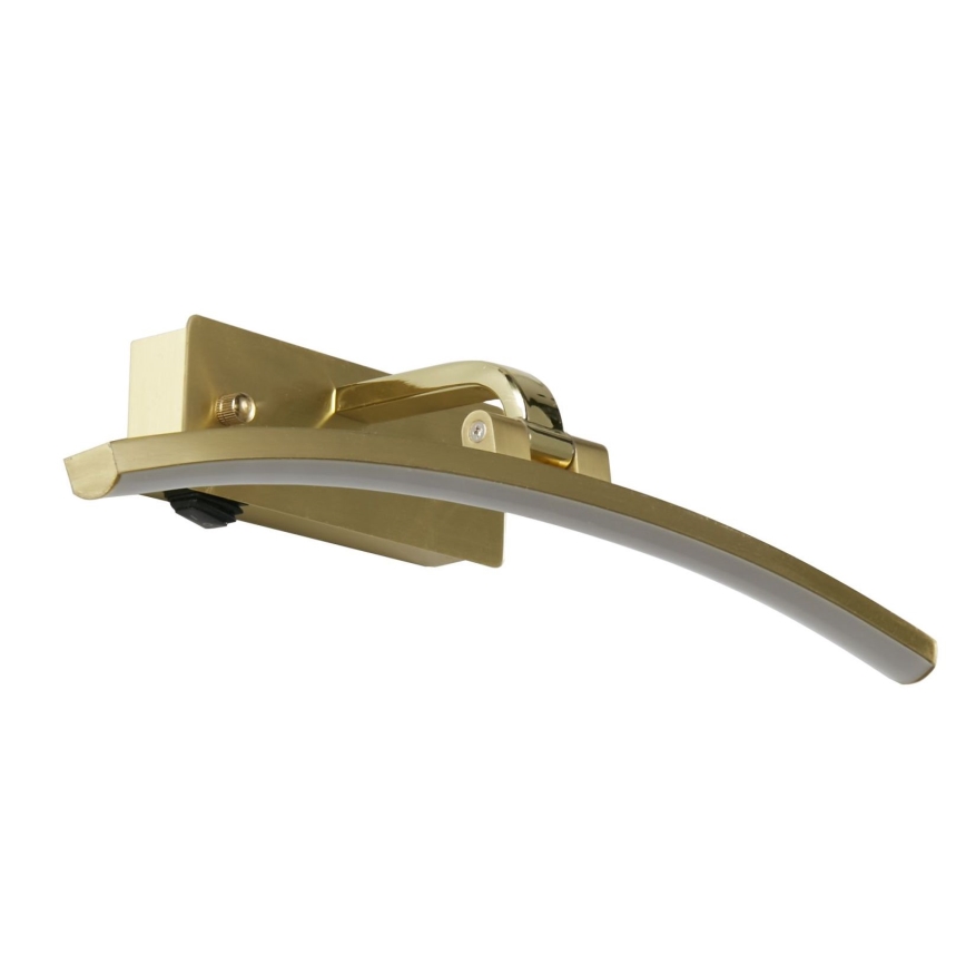 Searchlight - LED Svjetiljka za slike SANTORINI LED/8,2W/230V mesing