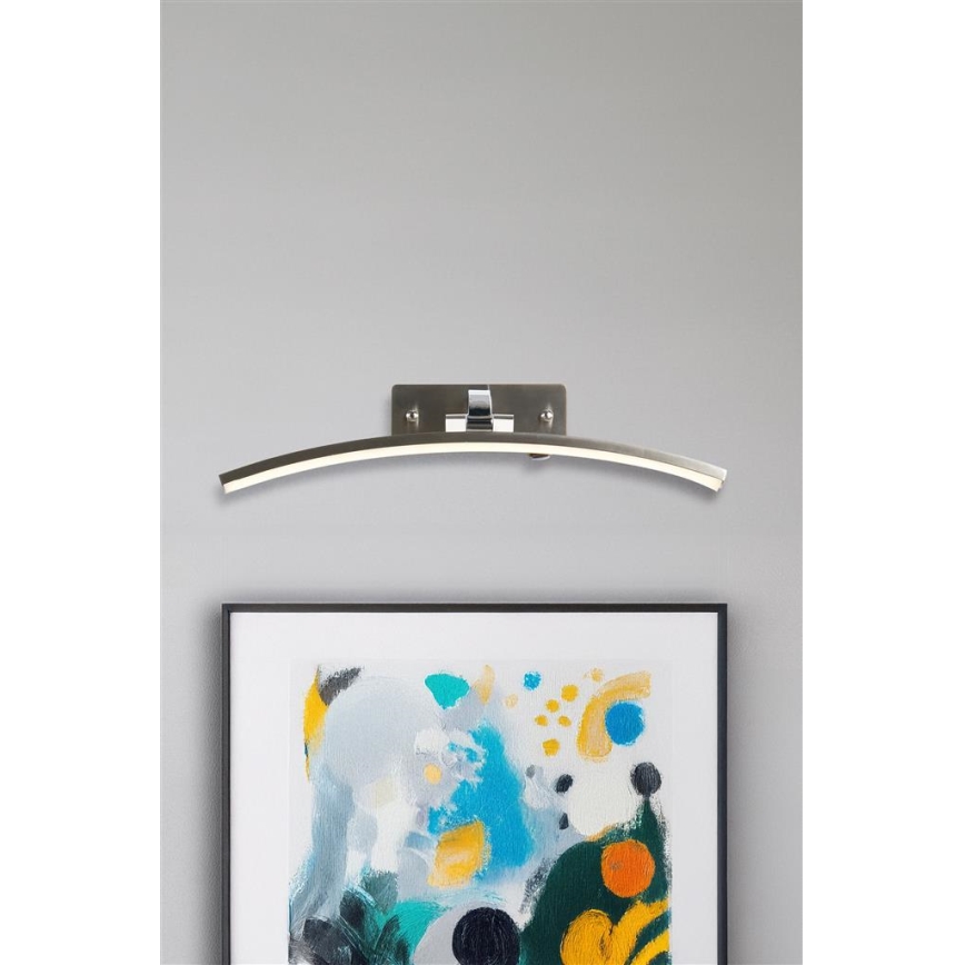 Searchlight - LED svjetlo za slike SANTORINI LED/10,88W/230V srebrna