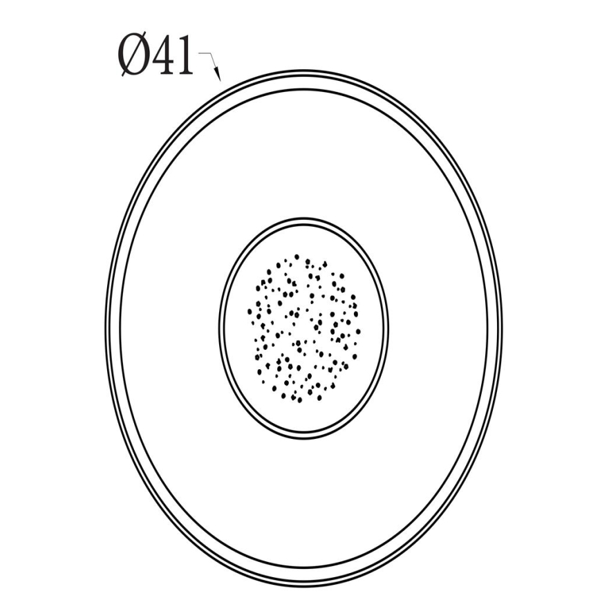 Searchlight - LED stropna svjetiljka s mogućnošću prigušivanja LUMADISC LED/20W/230V, promjer 41 cm