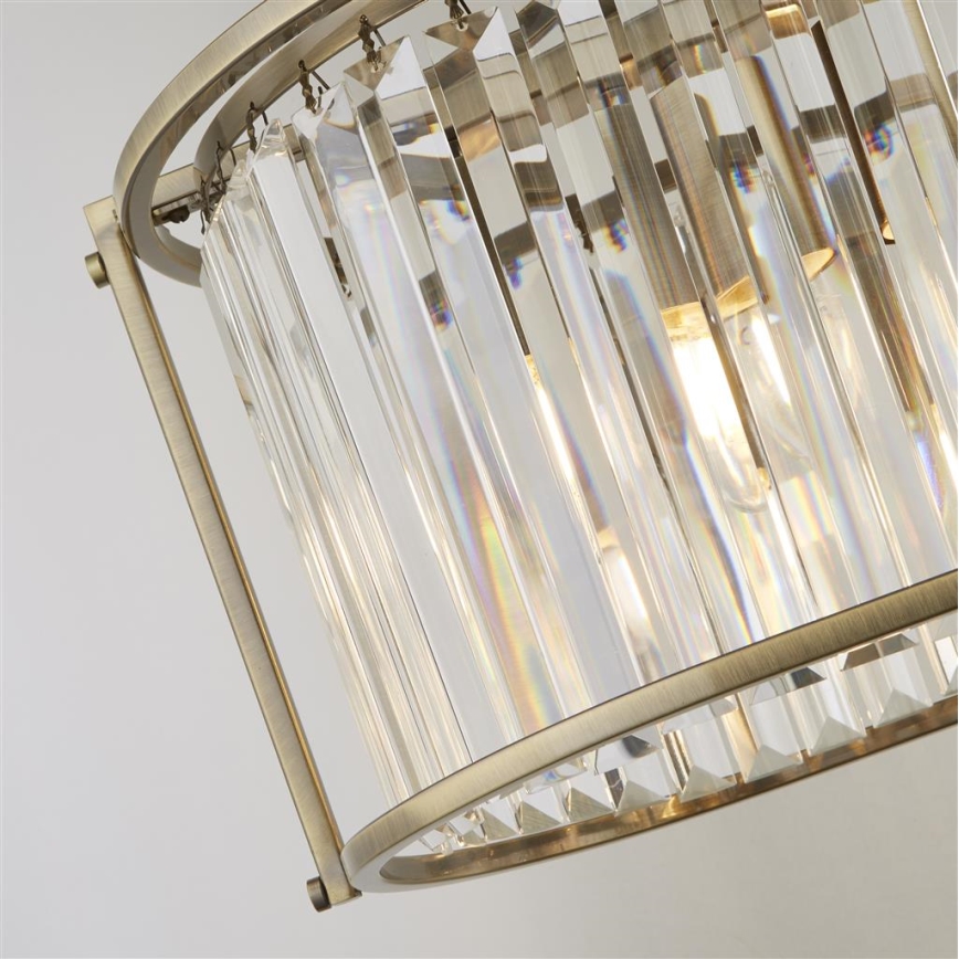 Searchlight - Luster na lancu VICTORIA 5xE27/60W/230V mesing