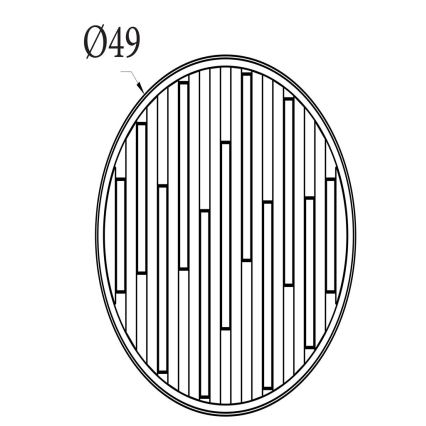 Searchlight - LED stropno svjetlo s prigušivanjem EQUALISE LED/33W/230V