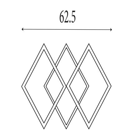 Searchlight - LED stropna svjetiljka s mogućnošću prigušivanja FENCE LED/25W/230V