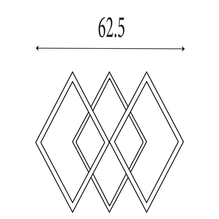 Searchlight - LED stropna svjetiljka s mogućnošću prigušivanja FENCE LED/25W/230V