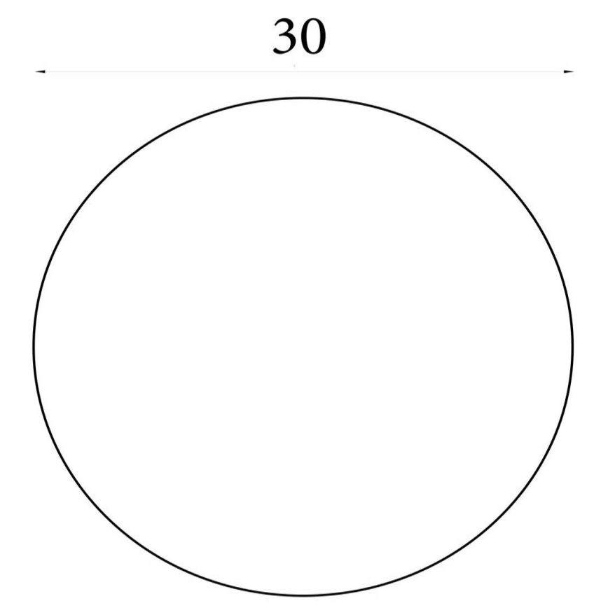 Searchlight - LED stropno svjetlo CLOUDS LED/16W/230V 2700/3200/4000K promjer 30 cm bijela
