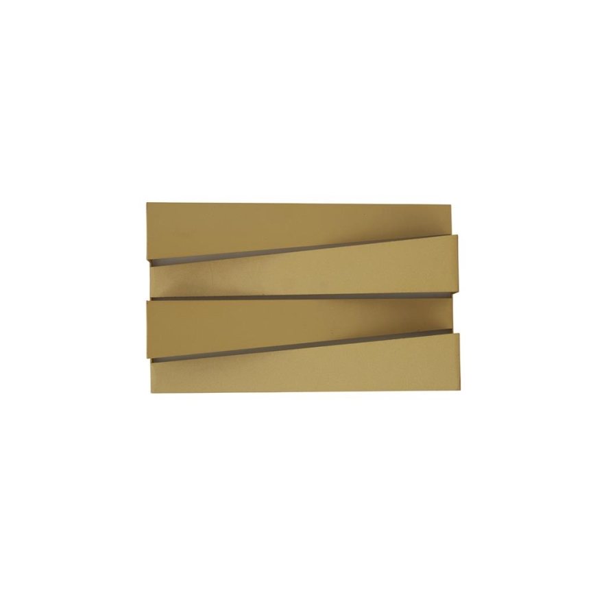 Searchlight - LED zidna svjetiljka SECTION LED/18W/230V zlatna