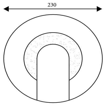 Searchlight - LED zidna svjetiljka TARGET LED/7W/230V crna