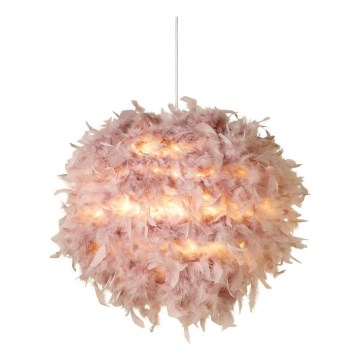 Searchlight - Abažur za luster KATE E14/E27 prom. 50 cm ružičasta