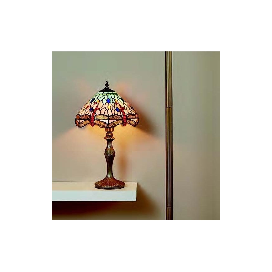 Searchlight - Stolna lampa VILIN KONJIC 1xE27/60W/230V