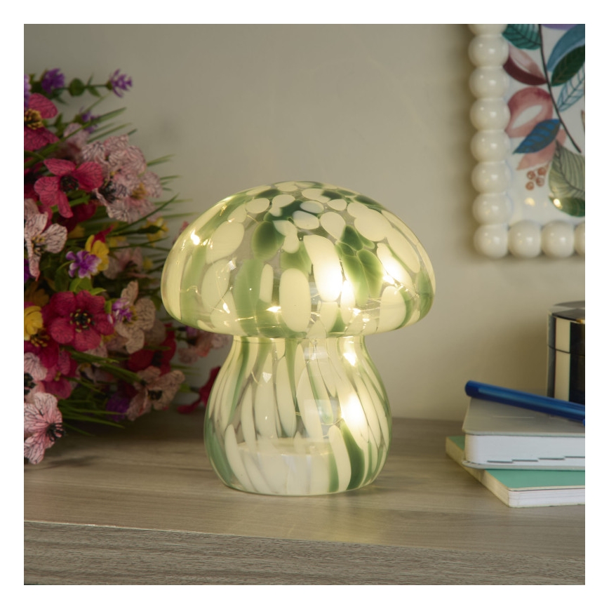 Searchlight - LED stolna lampa AMELIA LED/0,2W/230V zelena