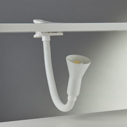 Searchlight - Fleksibilna stolna lampa DESK 1xE14/7W/230V