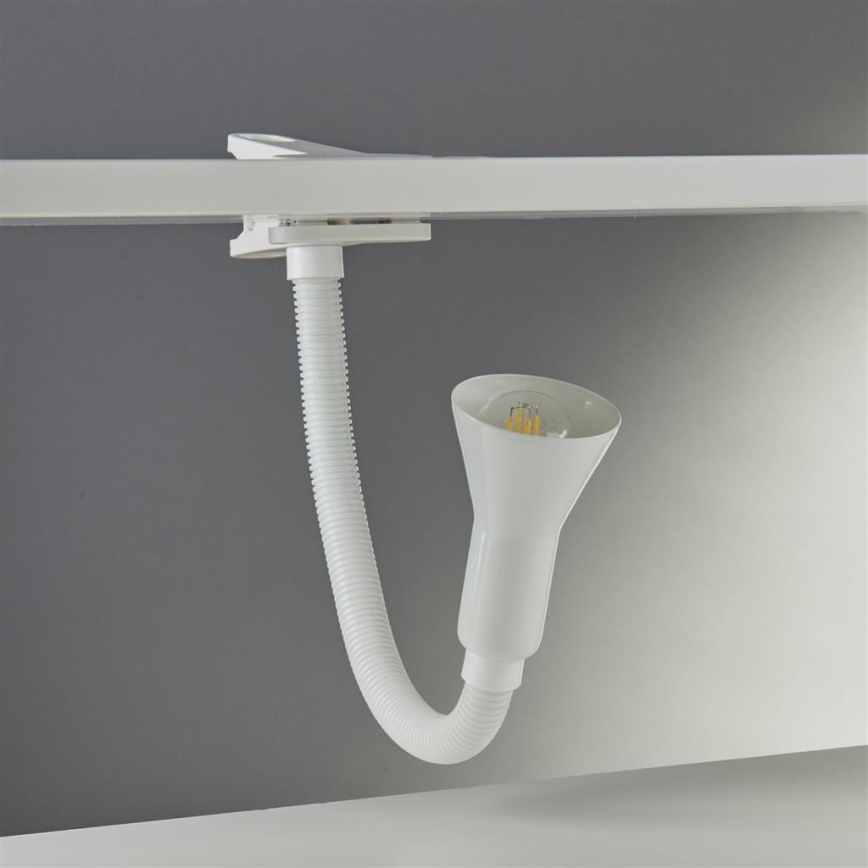 Searchlight - Fleksibilna stolna lampa DESK 1xE14/7W/230V
