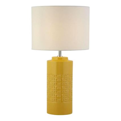 Searchlight - Stolna lampa CHARLESTON 1xE27/10W/230V keramika