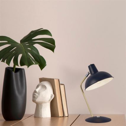 Searchlight - Stolna lampa ABERDEEN 1xE14/7W/230V plava