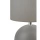 Searchlight - Stolna lampa 1xE14/10W/230V siva