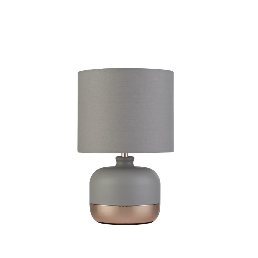 Searchlight - Stolna lampa 1xE14/7W/230V siva