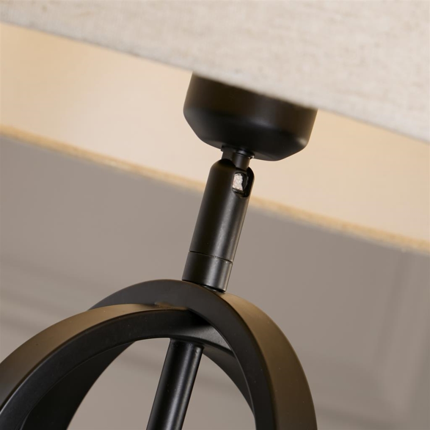 Searchlight - Stolna lampa CHIC 1xE27/60W/230V kremasta