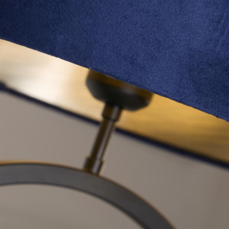 Searchlight - Stolna lampa ELEGANT 1xE27/60W/230V plava