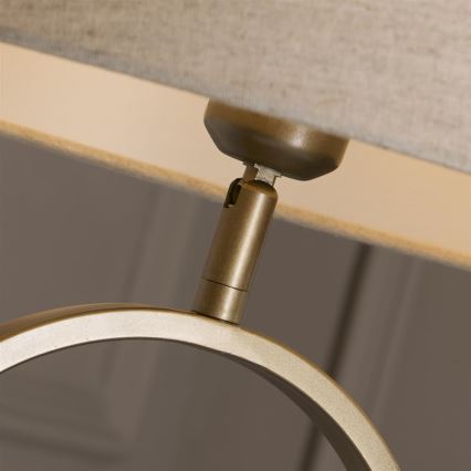 Searchlight - Stolna lampa MODISH 1xE27/60W/230V krem boje