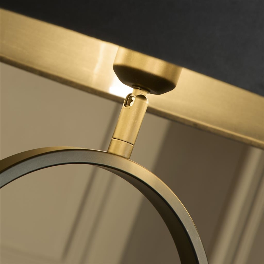 Searchlight - Podna lampa MODISH 1xE27/60W/230V siva