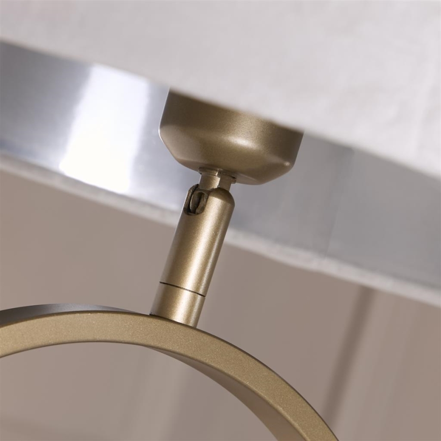 Searchlight - Stojeća lampa MODISH 1xE27/60W/230V siva