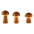 Searchlight - KOMPLET 3x LED stolne lampe MUSHROOM LED/1,1W/5V 800 mAh
