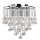 Searchlight - Kristalna stropna svjetiljka DORCHESTR 4xE14/40W/230V