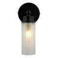 Searchlight - Kupaonsko zidno svjetlo IMPERIAL 1xG9/7W/230V IP44 crno
