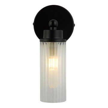 Searchlight - Kupaonsko zidno svjetlo IMPERIAL 1xG9/7W/230V IP44 crno