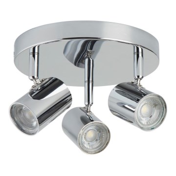 Searchlight - LED Reflektorska svjetiljka ROLLO 3xLED/4W/230V sjajni krom