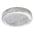Searchlight - LED Stropna svjetiljka FLUSH LED/24W/230V pr. 40 cm krom