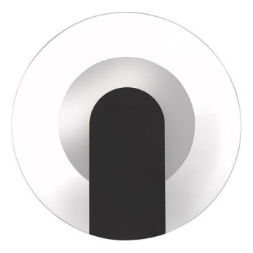 Searchlight - LED zidna svjetiljka TARGET LED/7W/230V crna