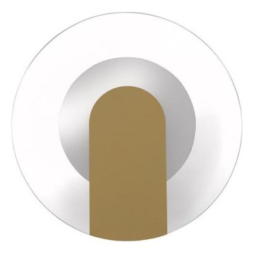 Searchlight - LED zidna svjetiljka TARGET LED/7W/230V zlatna