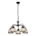 Searchlight - Luster na lancu BISTRO 5xE27/60W/230V crna