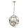 Searchlight - Luster na lancu ORBIT 4xE14/60W/230V mesing