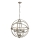 Searchlight - Luster na lancu ORBIT 6xE14/60W/230V mesing