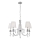 Searchlight - Luster na lancu PORTICO 5xG9/33W/230V sjajni krom
