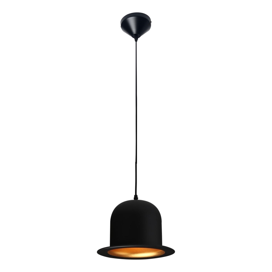 Searchlight - Luster na sajli 1xE27/60W/230V crna