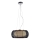 Searchlight - Luster na sajli 2xE27/60W/230V pr. 40 cm crna