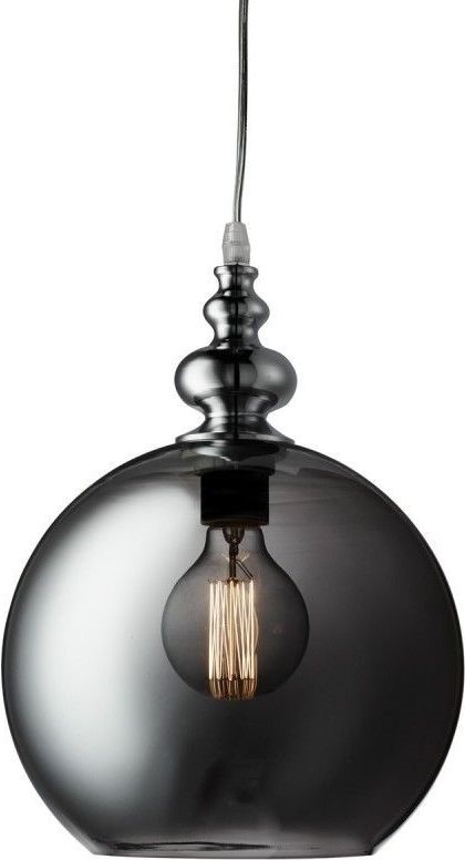 Searchlight - Luster na sajli BALLS 1xE27/60W/230V crna
