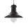 Searchlight - Luster na sajli FISHERMAN 1xE27/60W/230V crna