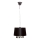 Searchlight - Luster na sajli LILA 1xE27/60W/230V crna