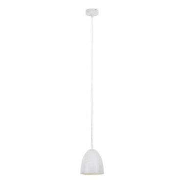 Searchlight - Luster na sajli METAL 1xE27/60W/230V pr. 28 cm bijela