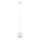 Searchlight - Luster na sajli METAL 1xE27/60W/230V pr. 28 cm bijela